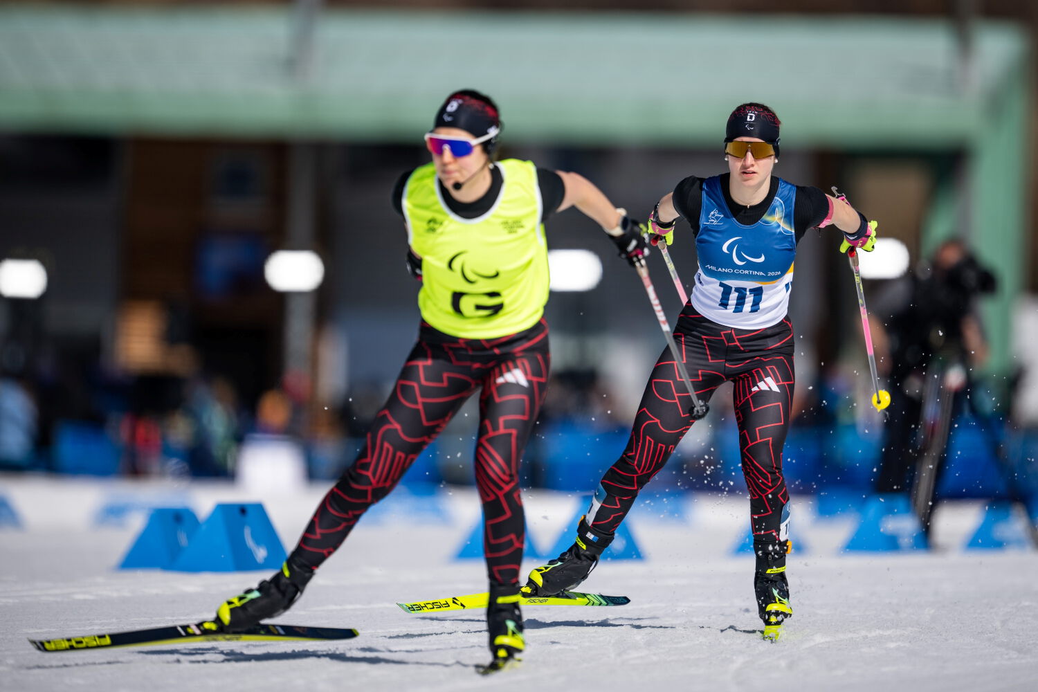 Joahnna Recktenwald bei den Paralympics 2026, Foto: Daniel Kopatsch/VOIGT/DBS