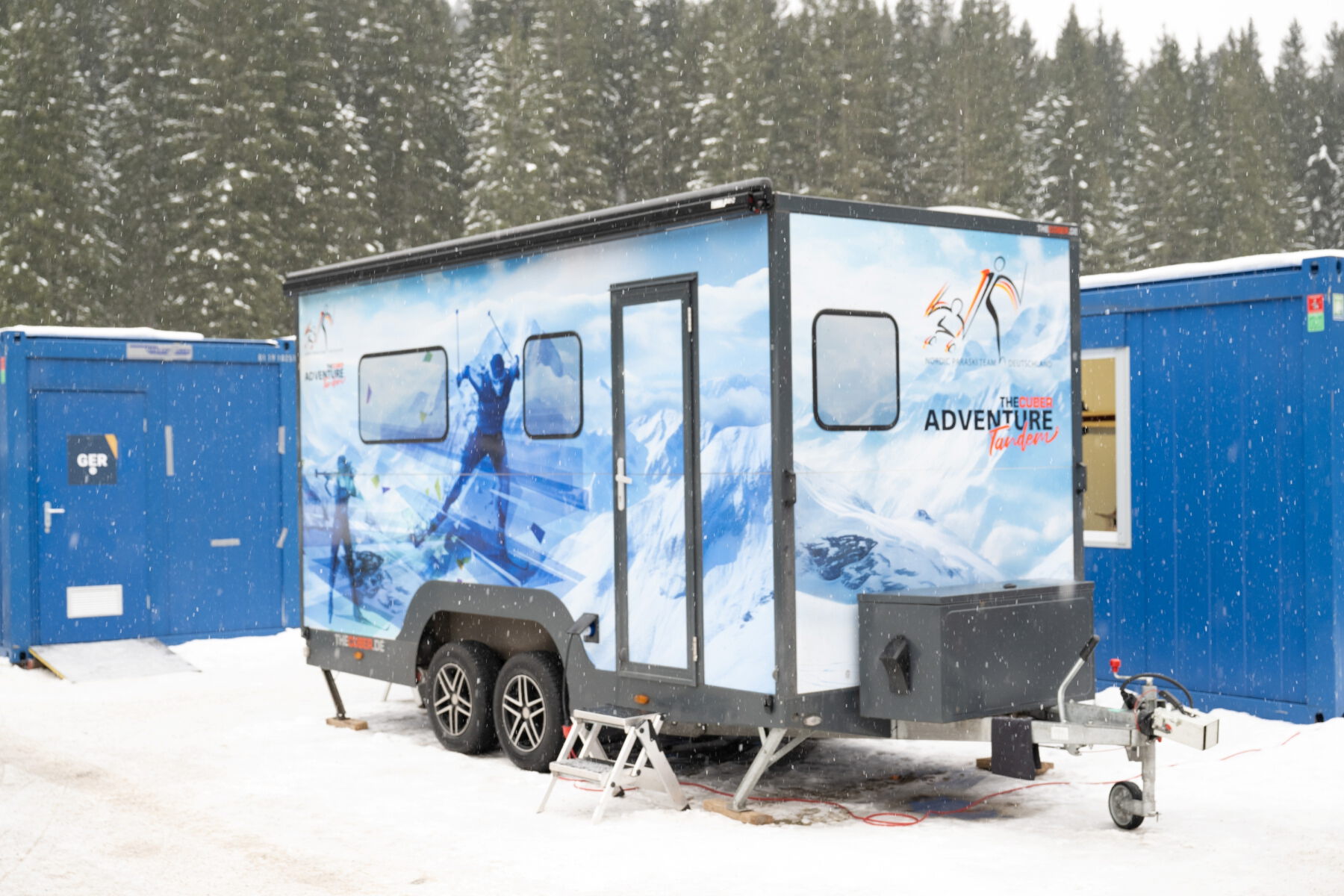 Der CUBER in Pokljuka, Foto: Ralf Kuckuck
