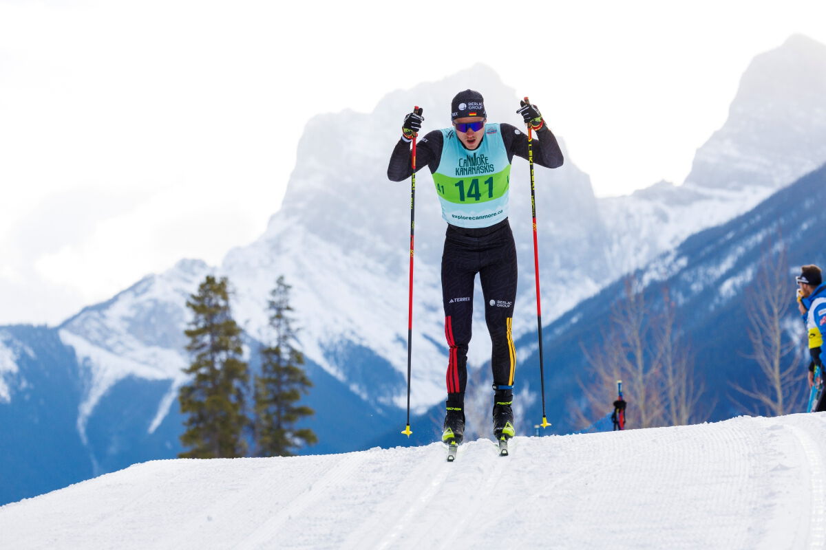Sebastian Marburger über zehn Kilometer klassisch, Foto: John Gibson / Gibson Pictures