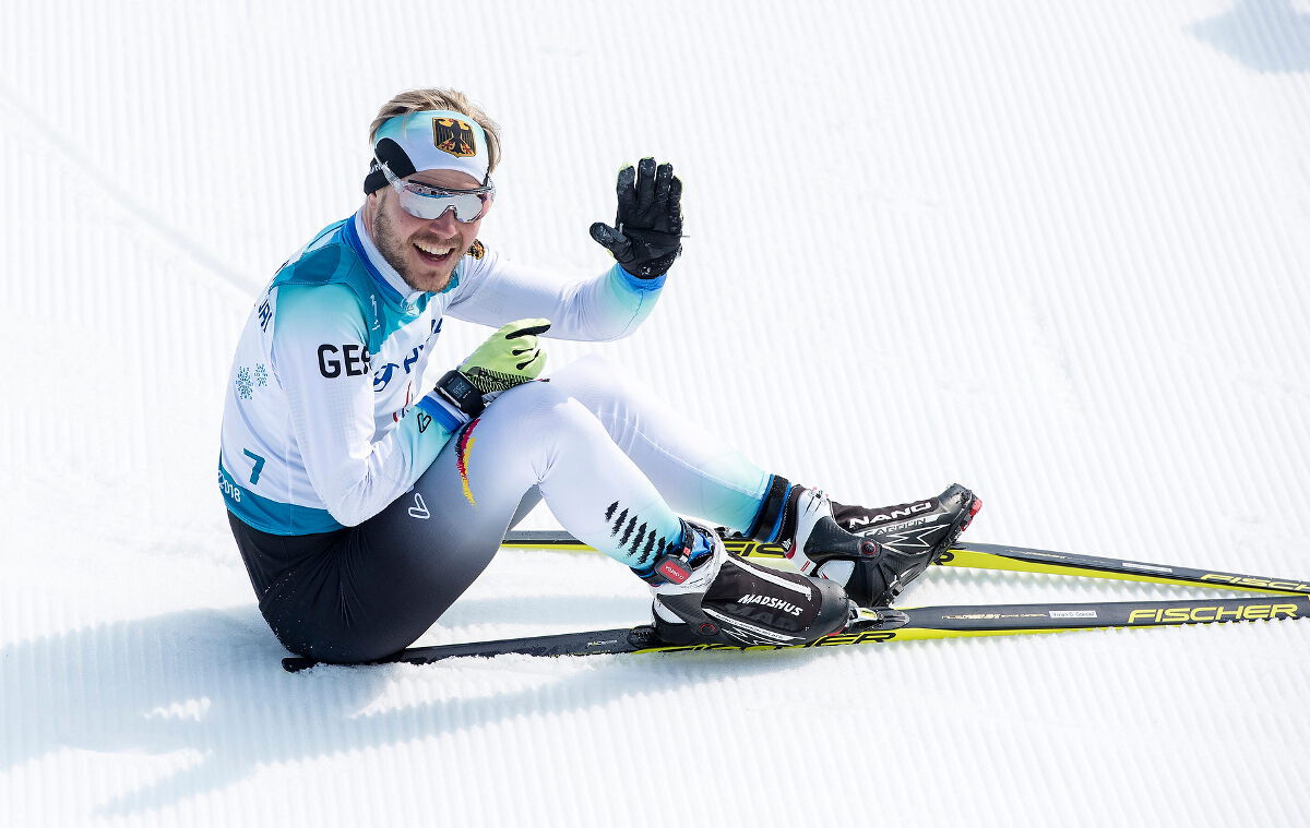 Steffen Lehmker bei seinen ersten Paralympics 2018 in Pyeongchang, Foto: Ralf Kuckuck / DBS