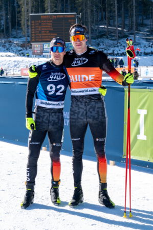 Moritz Roth, Michael Roth und Johannes Rank in Lillehammer